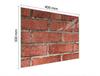 TAGLIERE IN VETRO 40x30 MATTONE