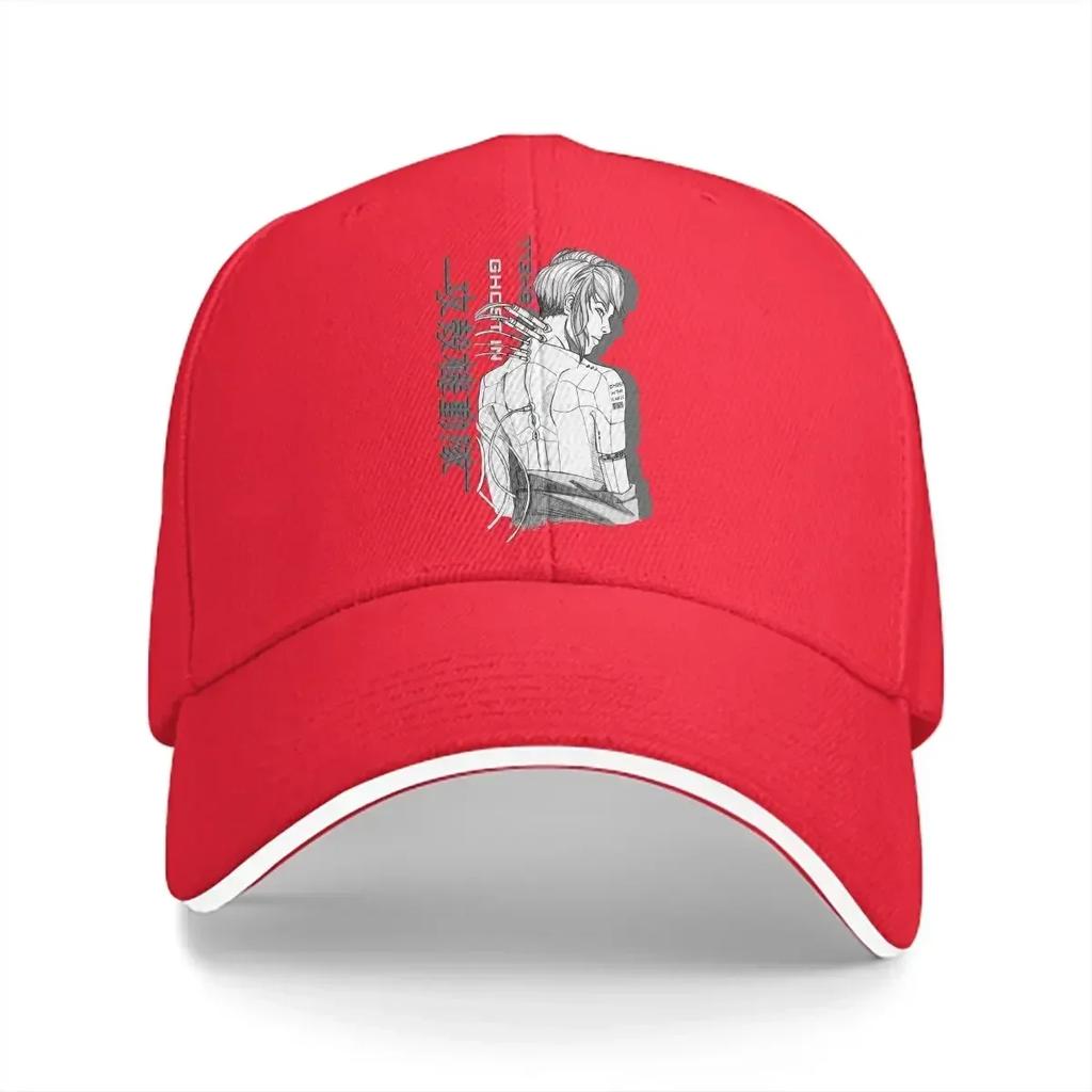 Summer Cap Sun Visor Major Motoko Hip Hop Caps Ghost In the Shell Peaked Hats
