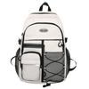 Retro Workwear College Student Schoolbag High School Junior High School Students Simple and Versatile Backpack Large Capacity Men and Women Backpack