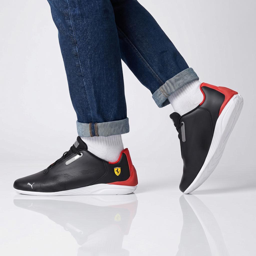 PUMA Scuderia Ferrari HP Drift Cat Decima 2.0 - Herren Sneakers Schuhe Schwarz 308395-01 ORIGINAL