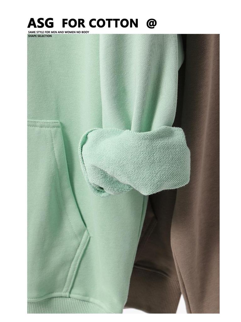 Men's & Women's Autumn/Winter 380g Combed Cotton Heavyweight Drop Shoulder Hoodie