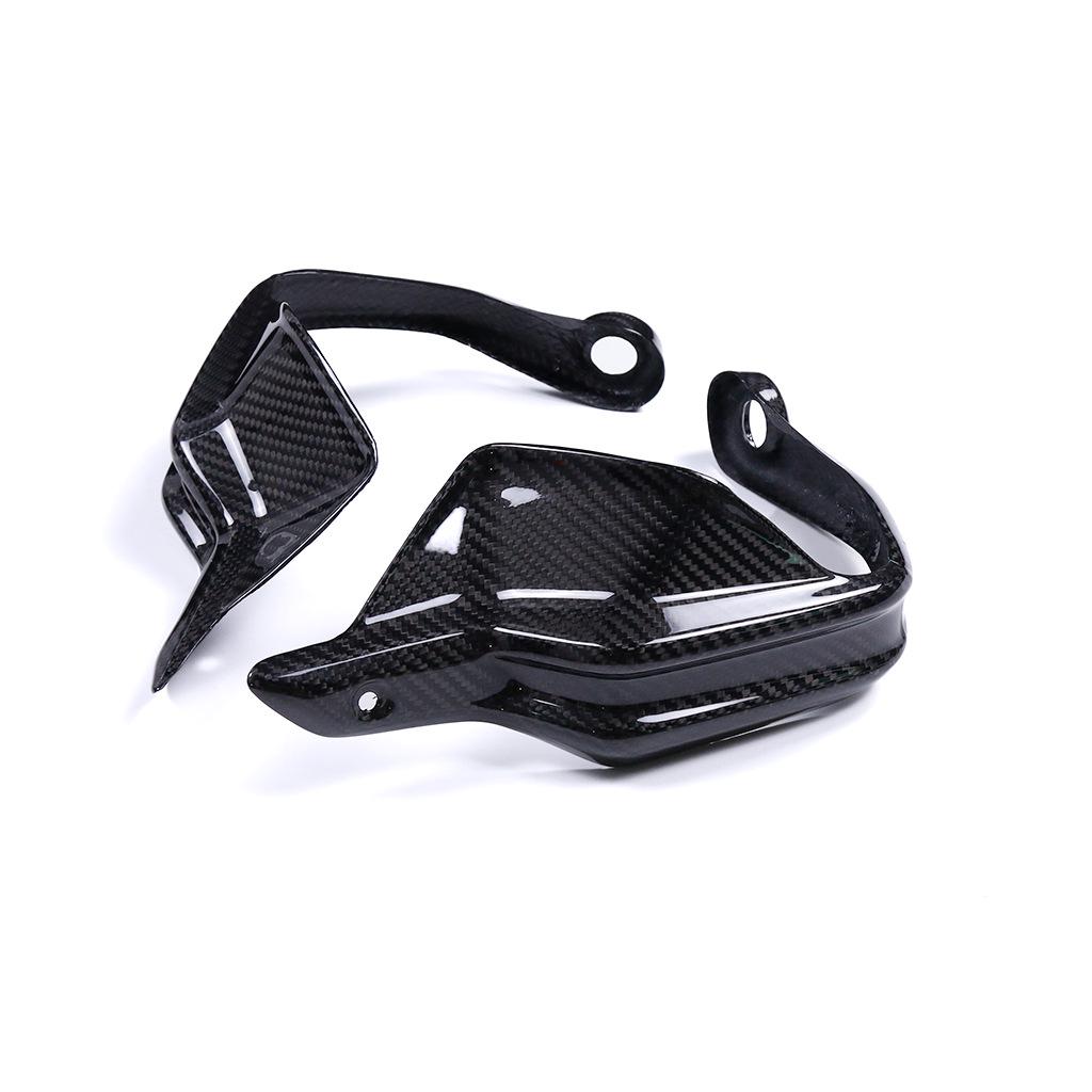 BMW S1000XR Carbon Fiber Handlebar Brake Guard & Side Panel Modification 