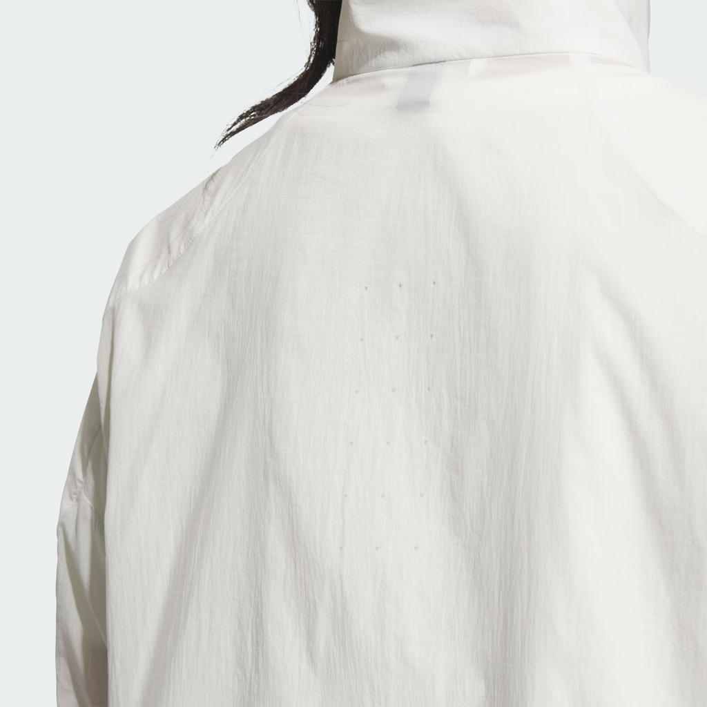 New Adidas MODERN TECH ULTRALIGHT JACKET Women's Jade White/Black JM8878