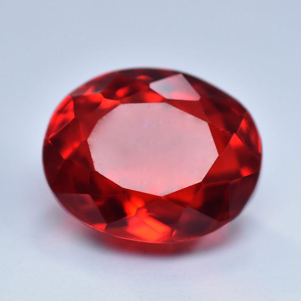 AAA+ Quality   22.55 Ct NATURAL Garnet Red Oval CUT Loose Gemstone