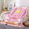 Customiz Name Personality Sailor Moon Blanket Soft &Warm Sofa Office Bed Travel Lunch Break Blanket, Gift Suitable All Seasons
