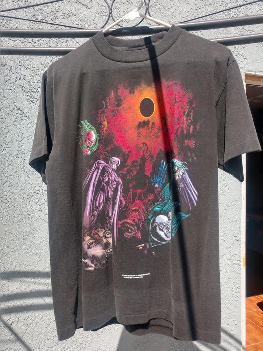 

Berserk God Hand Anime Black Short Sleeve Unisex Tshirt Reprint S5XL KH6632 Unisex T-Shirt S