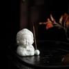 Blue and White Porcelain Buddha Incense Holder - Multiple Styles for Home Decor and Tea Ceremony.