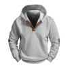 2026 Lente Heren Trendy Jacquard Gebreide Casual Hoodie