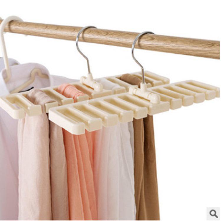Belt, Tie, and Scarf Organizer Rack