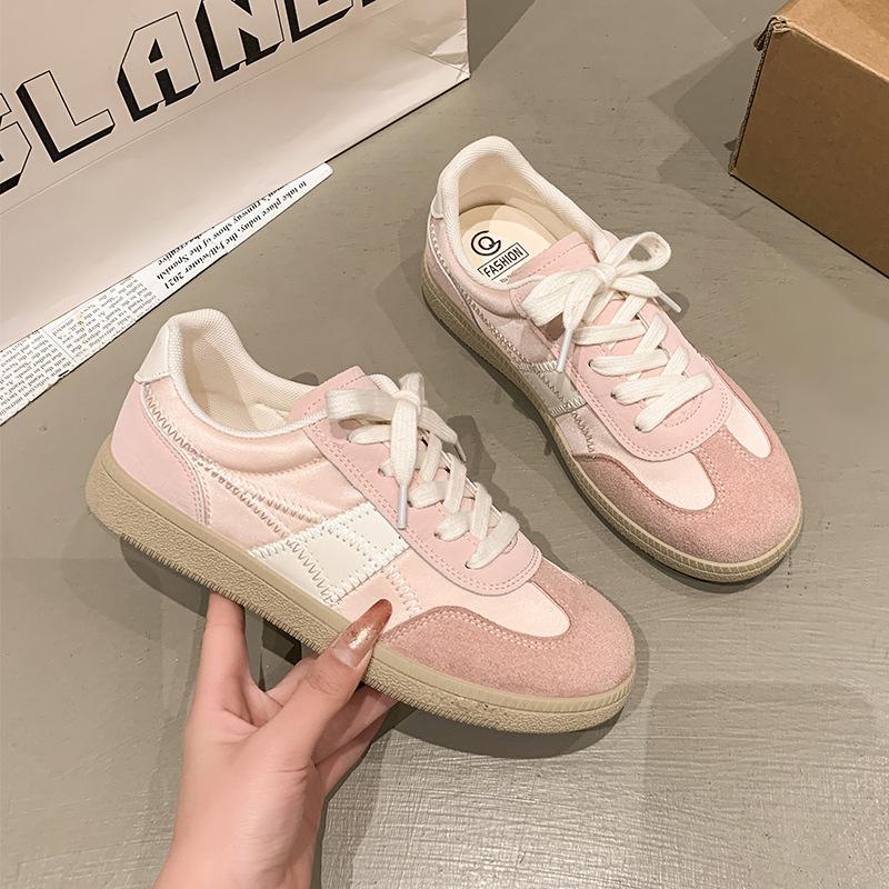 

Women Shoes 2026 Spring Autumn New Breathable Non Slip Woman Sneakers Fashion Comfortable Lightweight Soft Sole Casual Shoes 35 рожевий