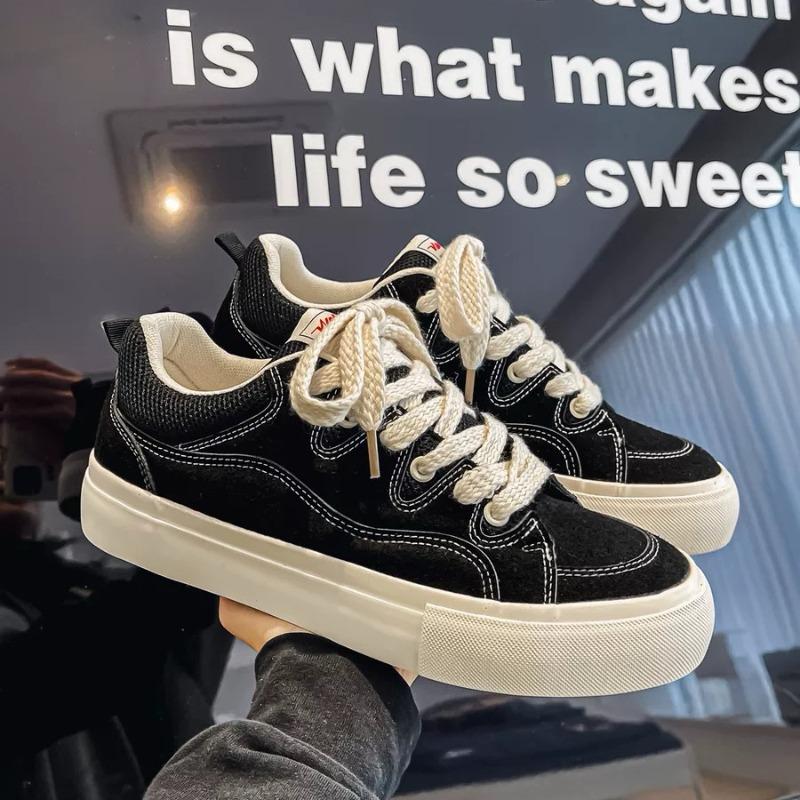 Homme Men Youth Flats Board Shoes Autumn New Versatile Personality Student Leather Casual Shoes Fashion Vintage Sneakers for Men