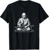 Samurai Monk Meditation Art T-Shirt