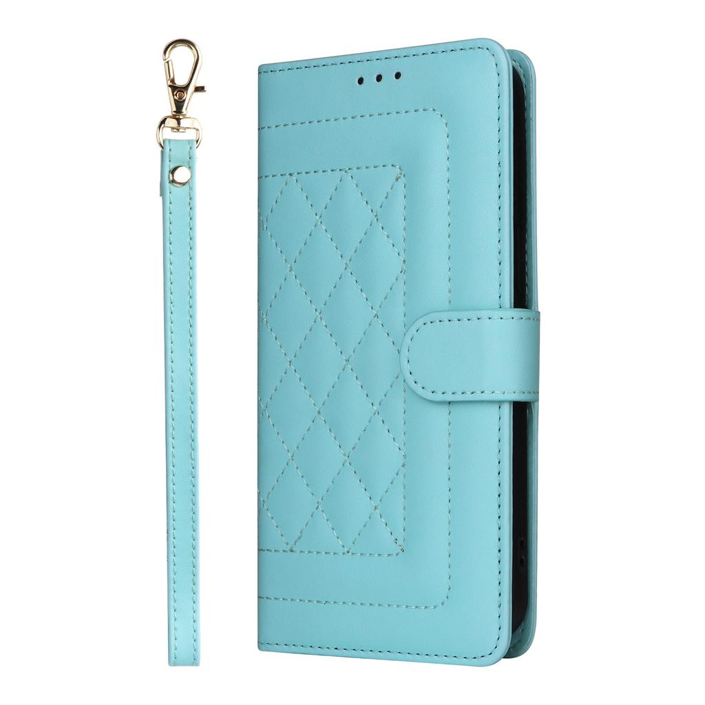 Flip Leather Phone Case for Samsung Galaxy S24 S25 Ultra S23 FE S22 S21 S20 S10 S9 Plus Note 20 10 Lanyard Wallet Card Cover