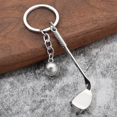 Golf Schlüsselanhänger Anhänger Geschenk Golf kreativ europäischer und amerikanischer Metallanhänger Handwerk