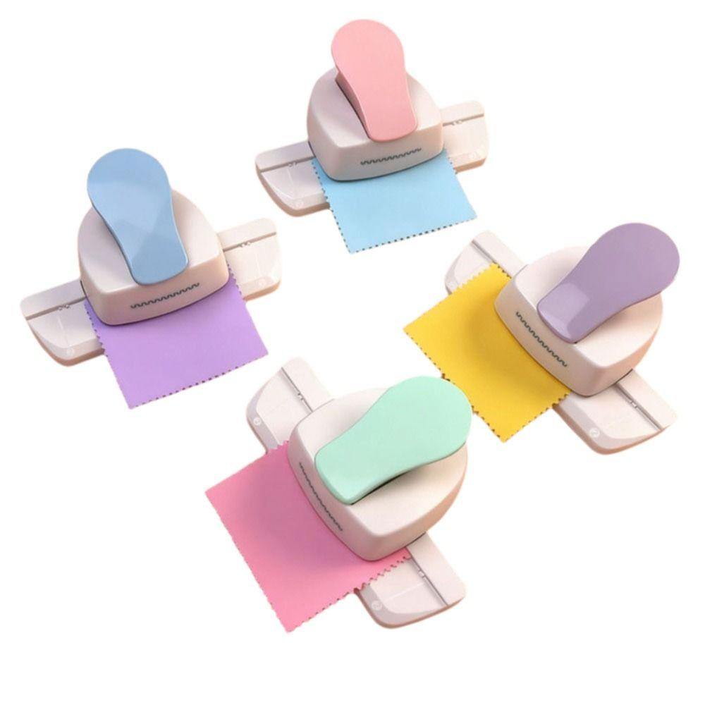 Manual Postage Stamp Punch Embossing Labor-saving Stamp Border Punch DIY Paper Edge Embossing Tool