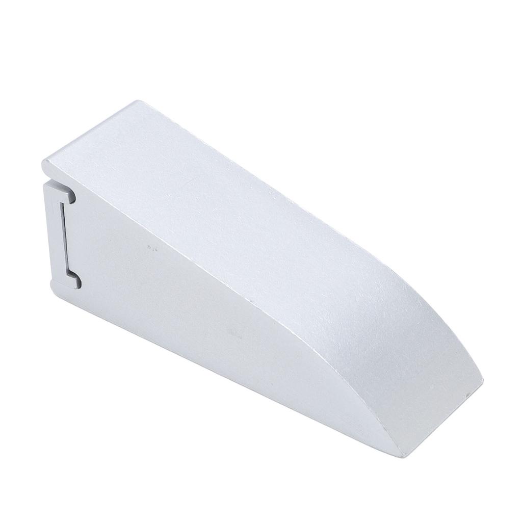 Hand Sanding Paper Kit Wedge Shape Aluminum Alloy Hand Sandpaper Holder with 80 Grit 6mx25mm Paper