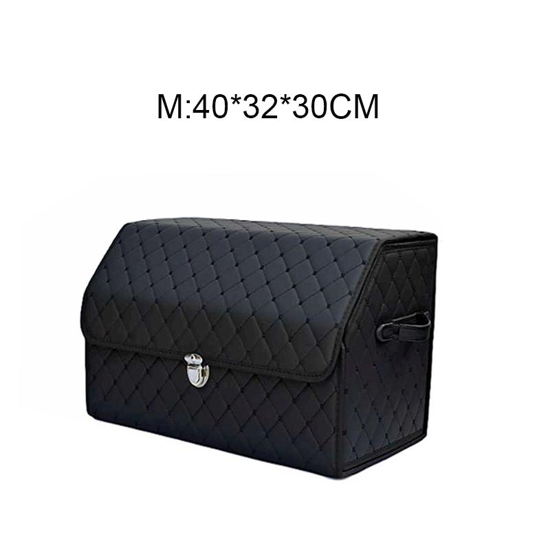 Collapsible Car Storage Organizer Box With Lid - Portable Multipurpose Car Trunk Boxs For Shopping Camping Picnic Waterproof Bag
