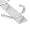 Stainless Steel Coat Hook Silver Coat Hanger Practical Towel Rack  Home Office