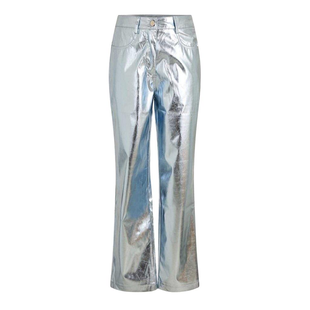 AmyLynn Womens/Ladies Metallic Regular Trousers
