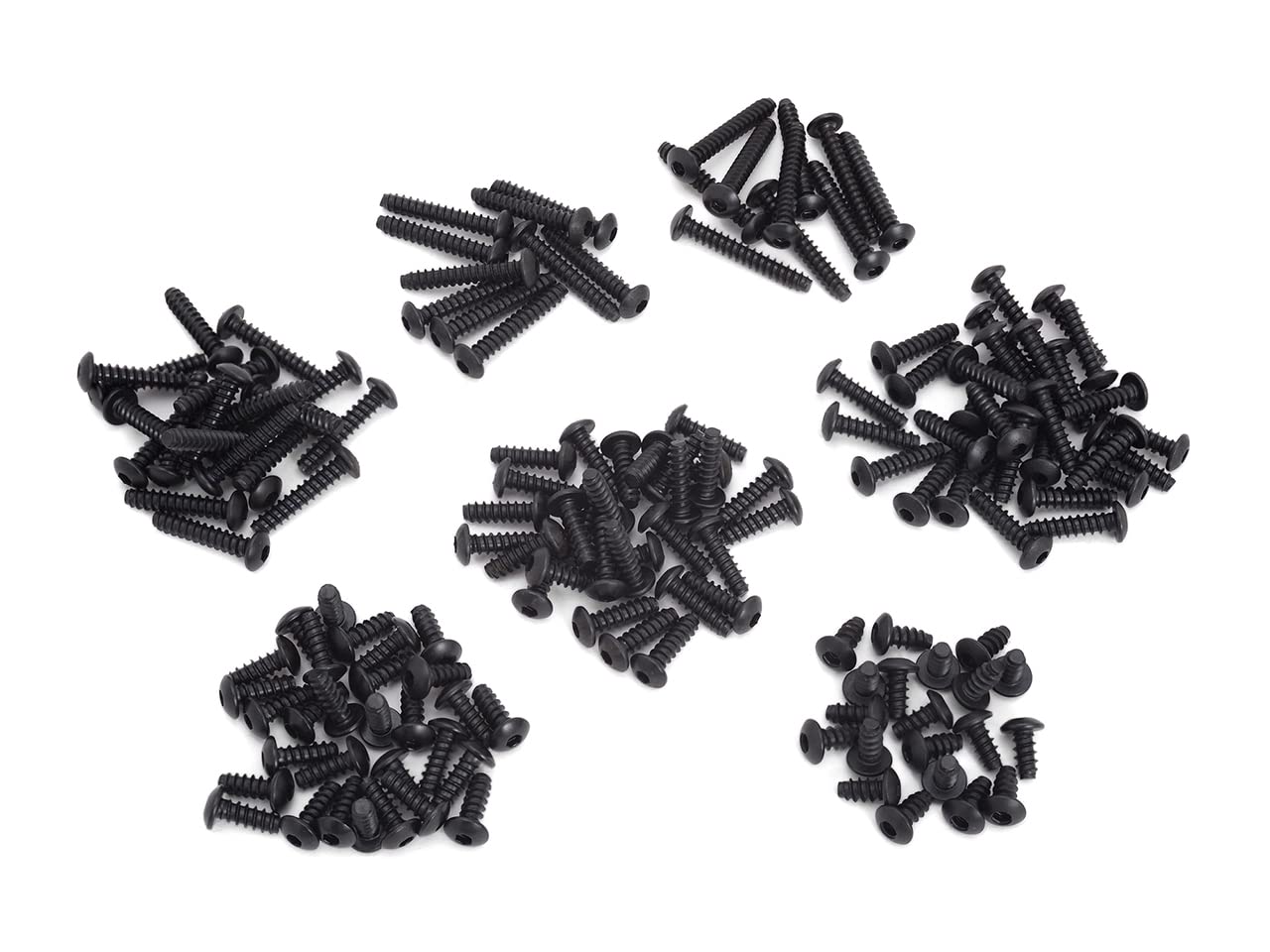 

G-Force Hex Button Head Tapping Screw Set (150 pcs) GOP108, Authentic Japanese Product