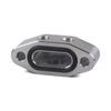 1 Set Aluminum Alloy Oil Feed Line Adapter Plate M16 X 1.5 / 1/8"NPT Fots for LS
