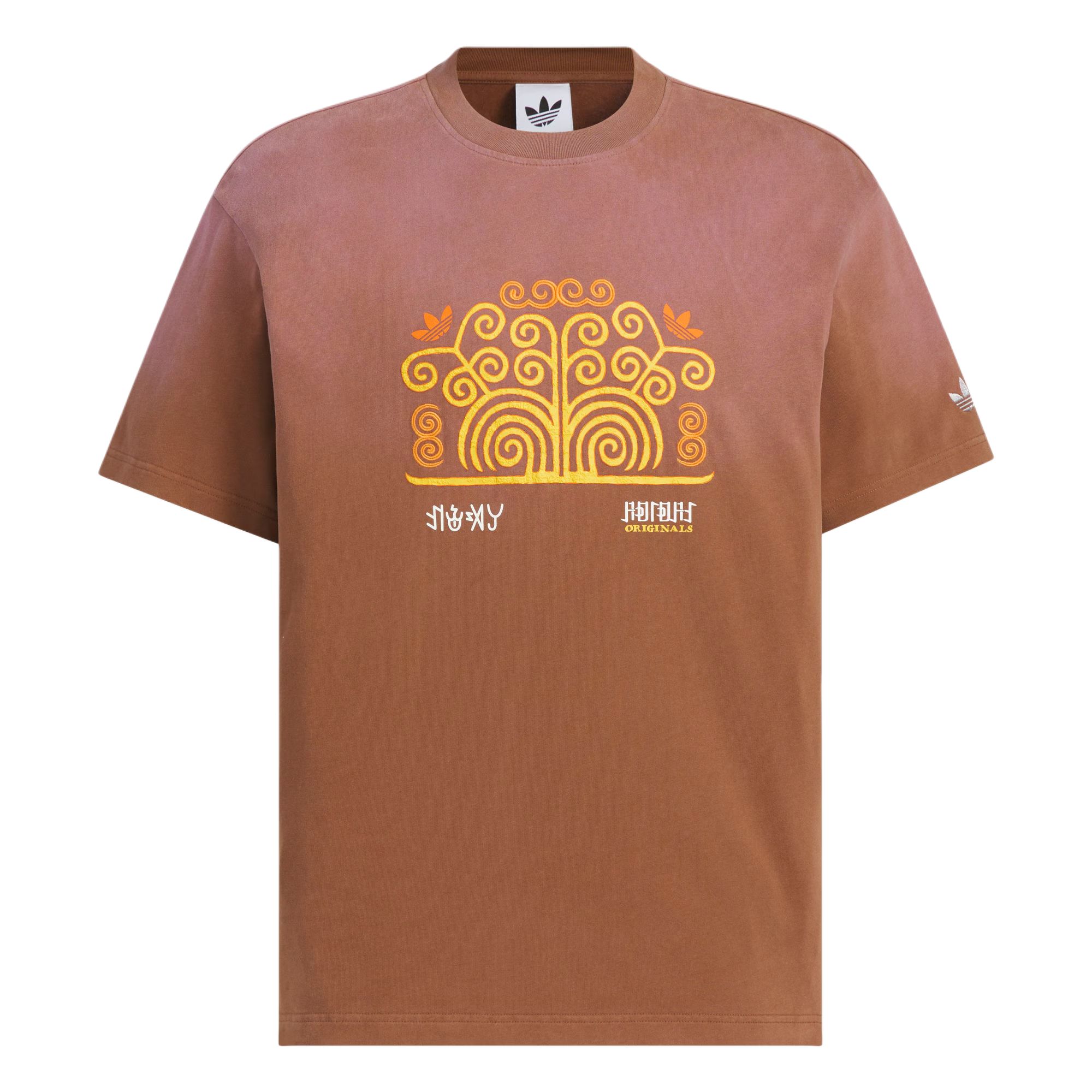 

Adidas Оригинальная футболка Originals Toc Fw25 с логотипом бренда, свободного кроя, с круглым вырезом и короткими рукавами, мужская, топы KC0096 M