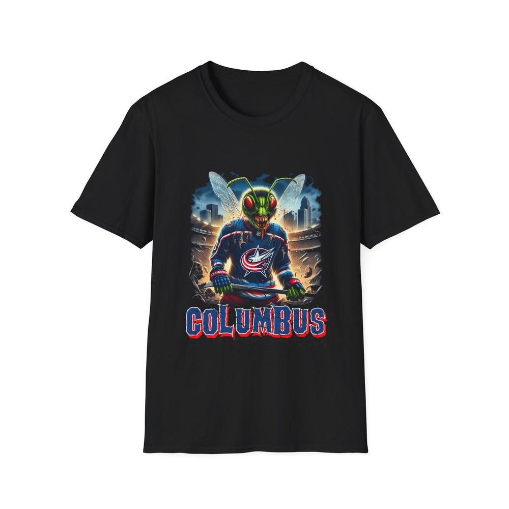 

Columbus Blue Jackets Horror Mashup T-Shirt S