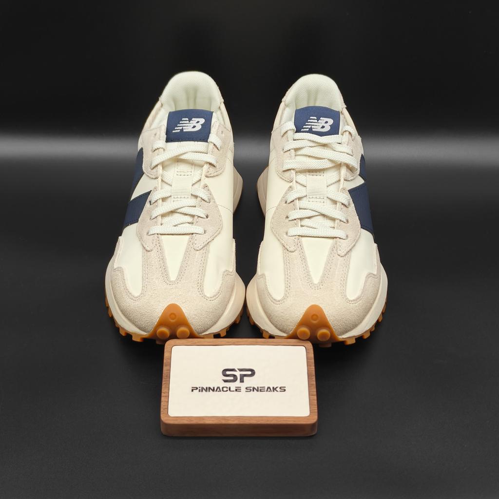 New Balance 327 Gray Navy Women's NB327 WS327KB