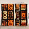 2Pcs Retro character patterns print curtains,suitable for bedroom,living room kitchen decoration,home decoration,window decor