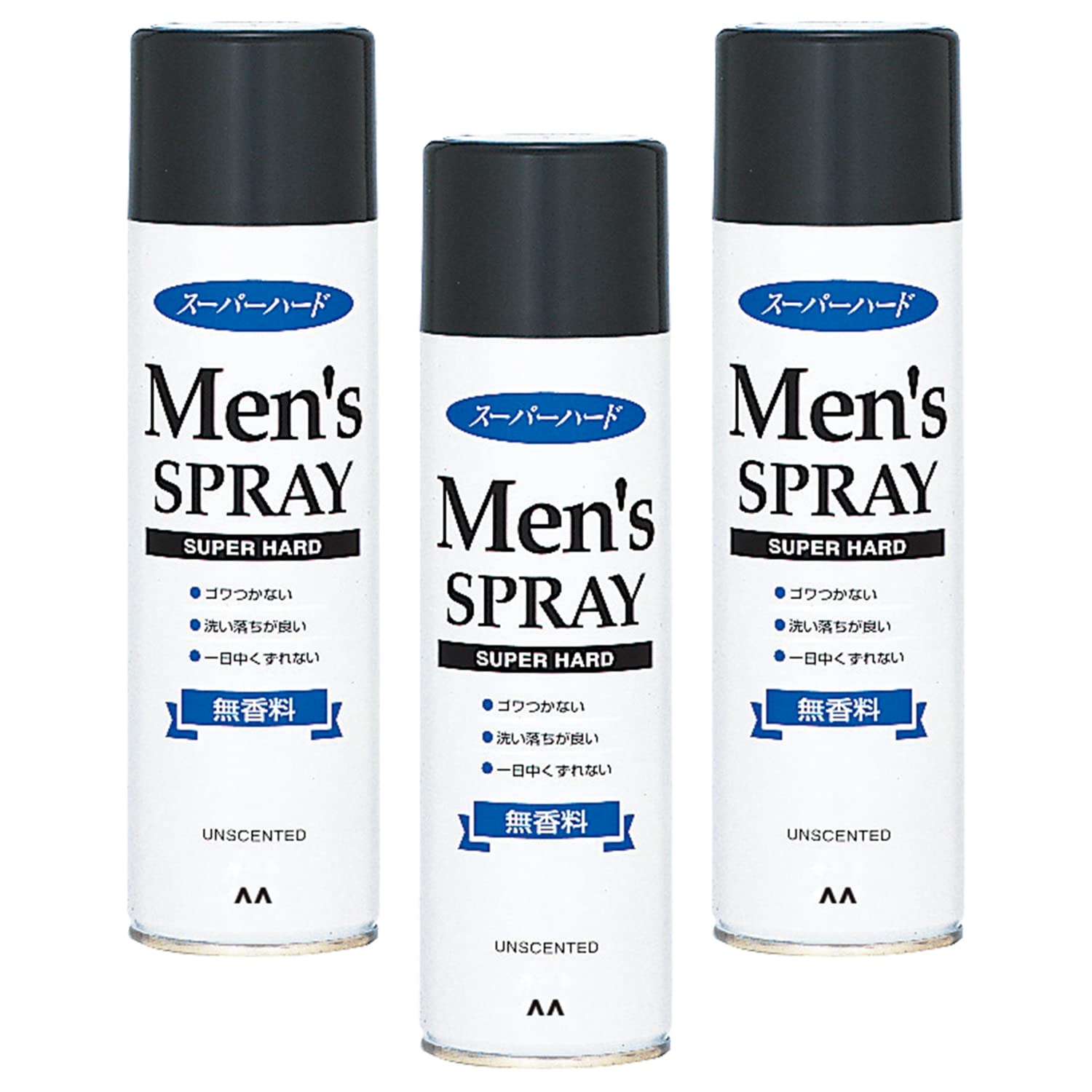 

Лак для волос MANDOM Super Hard Styling Agent 275 г x 3 флакона для мужчин