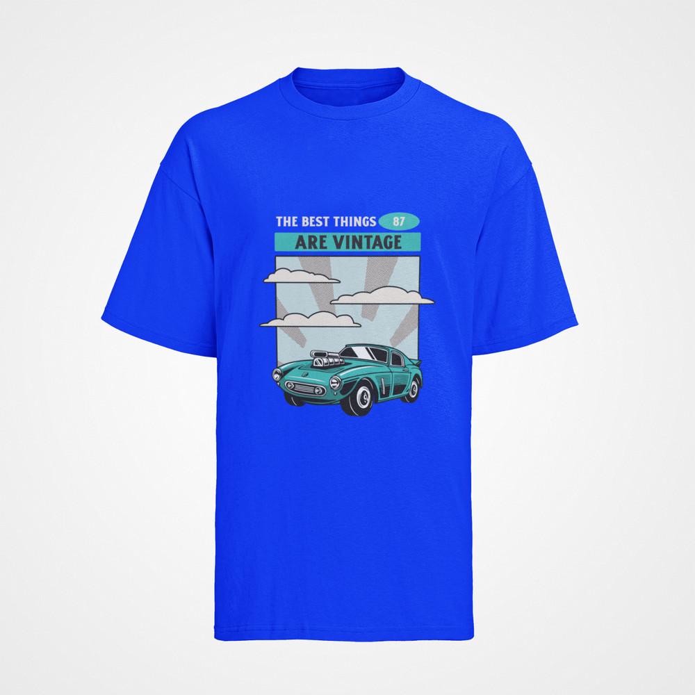 

Herren T-Shirt Bio Baumwolle The Best Thinks are Vintage Cars Autos 4XL