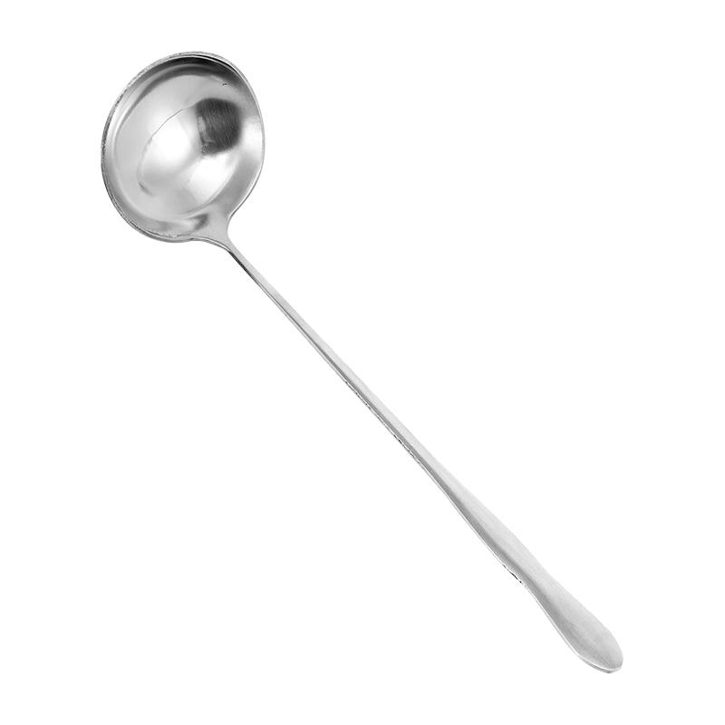 Creative Mini Stainless Steel Long Handle Round Head Spoon - Ideal for Coffee, Desserts, Honey, and Seasoning