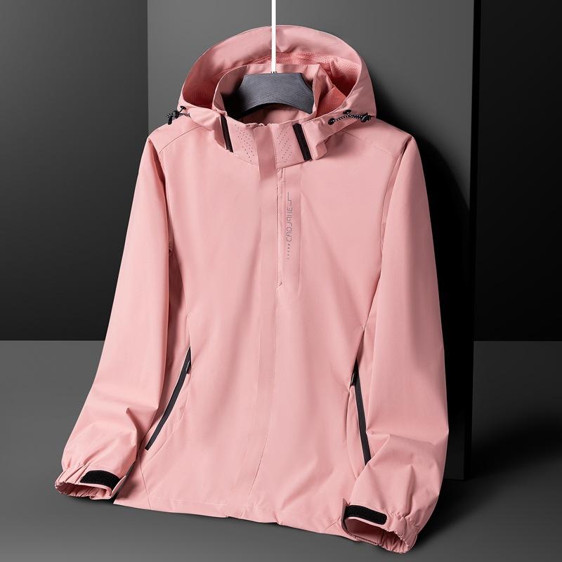 

Spring and Autumn Outdoor Jackets for Men and Women, Single-layer Windproof Sports Tops, Functional Mountaineering Jackets, Jackets 4XL