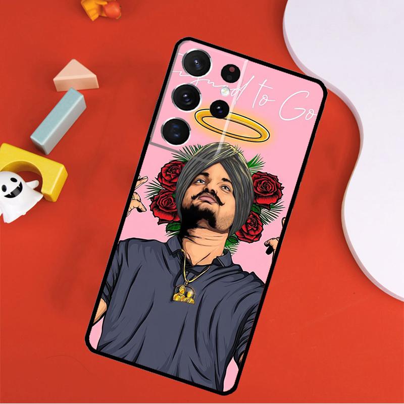 Hot Sidhu Moosewala Phone Case For Samsung Galaxy S25 Ultra S24 Ultra S9 S10 S20 S21 S22 S23 Plus S24 FE Cover