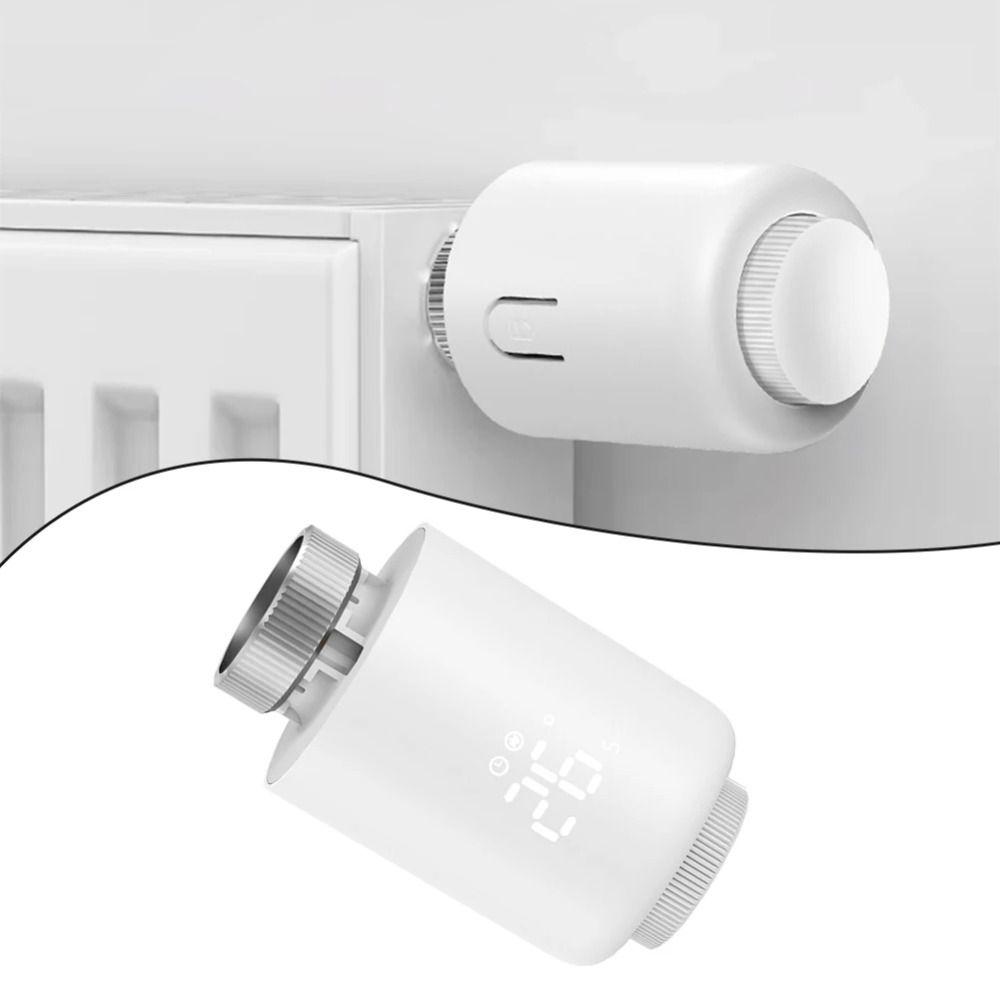 Compact Design Tuya Zigbee Radiator Actuator Valve Customizable Schedule Customizable Scheduling Feature Temperature Controller
