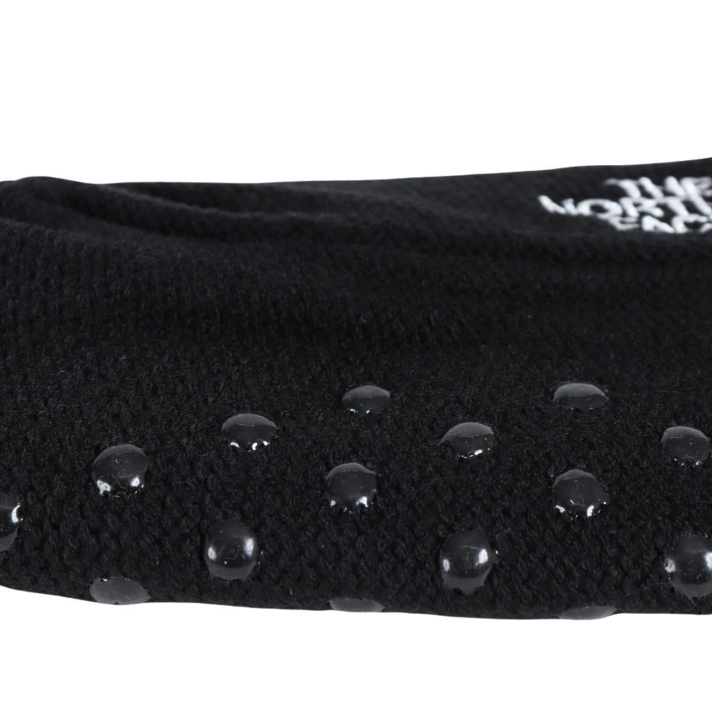 The North Face Nuptse Bootie Odor Cold TNF Size S Socks, Unisex, Non-Slip, Antibacterial, Resistant, Weather, Warm, Black/TNF Black,