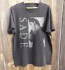 Sade Vintage 90s Style Shirt Music Fan Graphic Tee Charcoal T-Shirt S-5XL