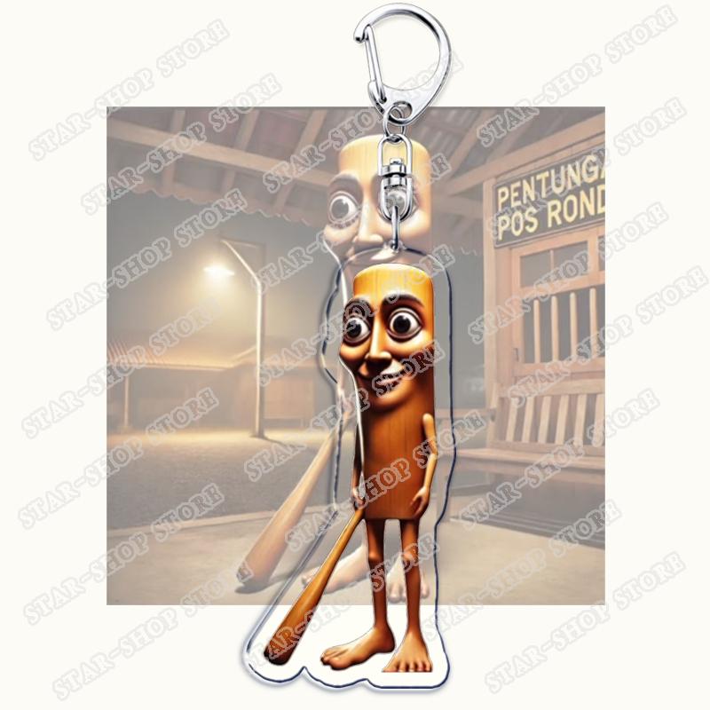 Italian Brainrot Animals Meme Keychains for Accessories Tralalero Tralala Tung Tung Tung Sahur Brr Brr Patapim Keyring Fans Gift