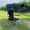 Portable Folding Camping Chair with Sunshade