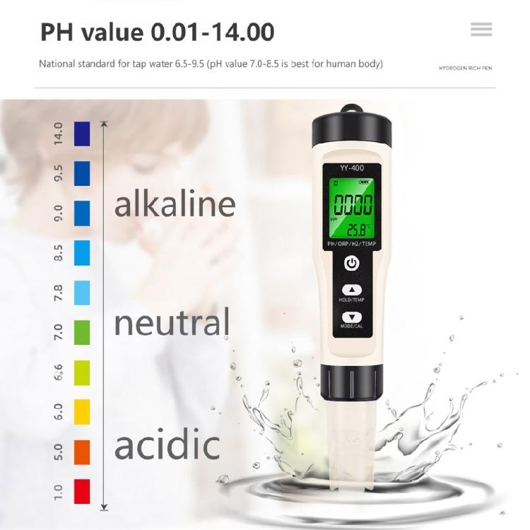 Waterproof Water Tester Analyzes ORP And Temperature LCD Screen Multifunctional Water Quality Tester