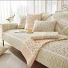 Small Floral Pattern Pure Cotton Sofa Towel Lace Edge Pastoral Style Sofa Cover Pillowcase Four Seasons Universal Settee Cushion