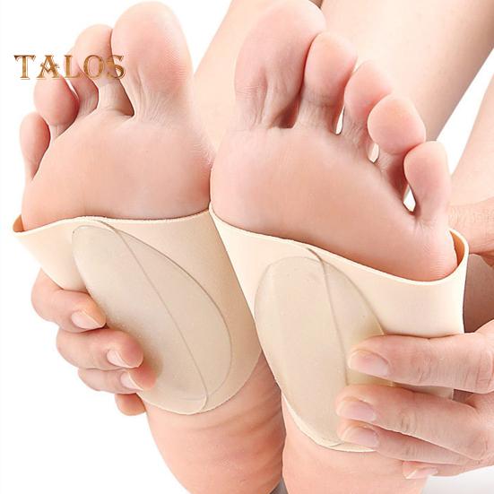 1 Paar Fußgewölbestütze, Plattfüße, Senkfüße, gepolsterte Bandage, Männer und Frauen, Plantarfasziitis, Schmerzlinderung, orthopädische Einlagen, Kompressionsmanschette