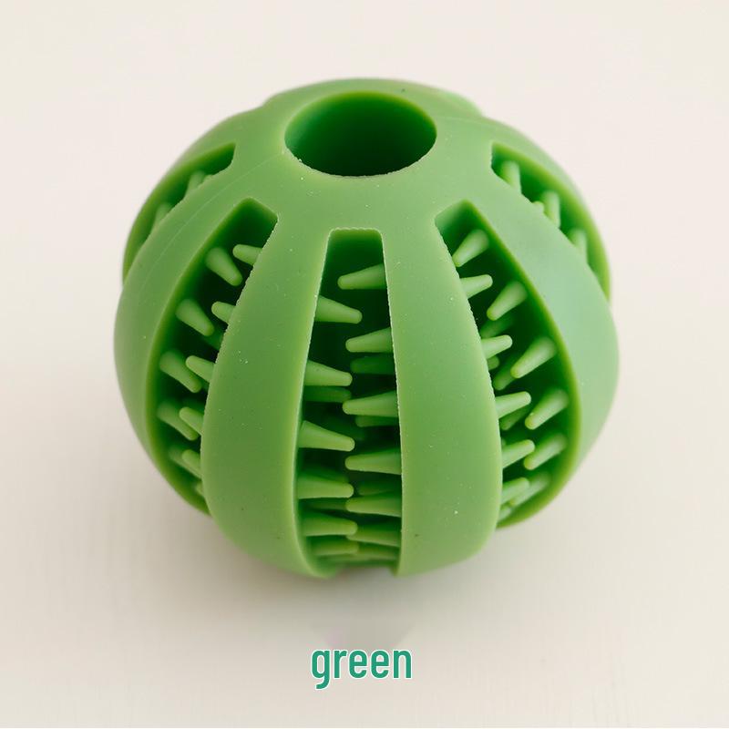 Teething Chew Dog Toy: Self-Amusement Watermelon Ball for Boredom Relief