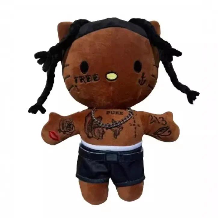 New Travis Scott Plush Anime Plush Toy Stuffed Animals Soft Plush Children Gifts Doll Birthday 22cm