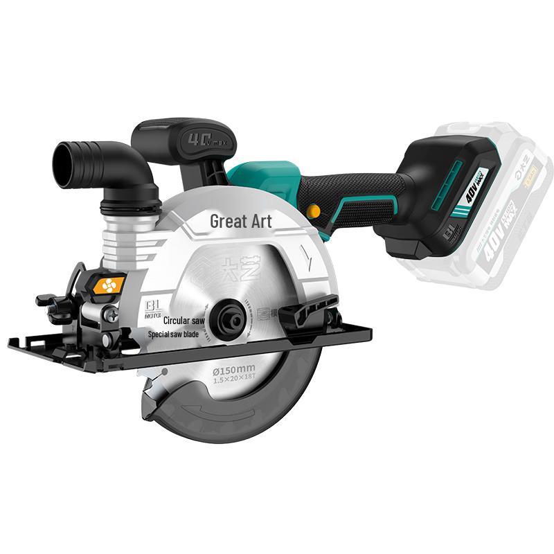 Dayi 6-inch 40V Cordless Woodworking Circular Saw CN plug (adapter included)