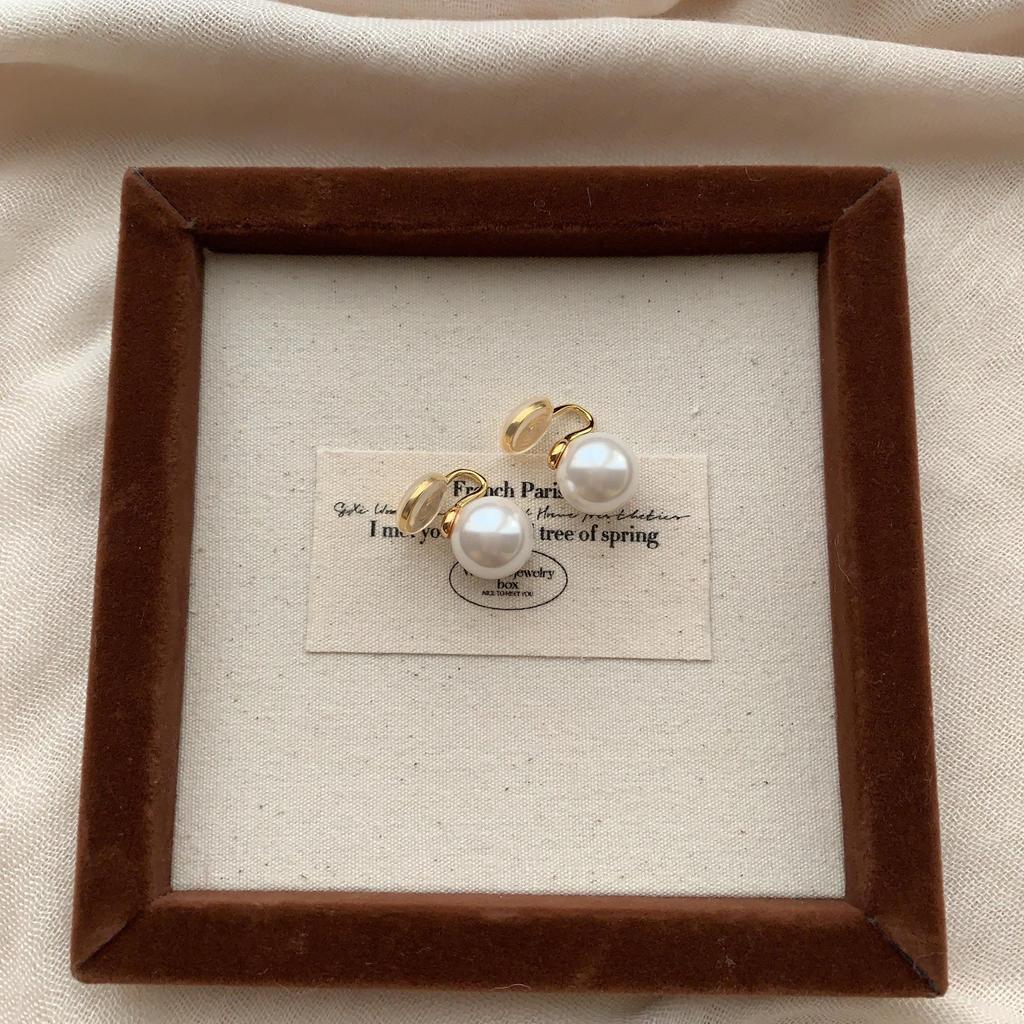 Simple And Exquisite Pearl Earrings, Ear Hooks, Elegant Light Luxury Atmosphere, Soft And Elegant, Niche And Versatile Women'S Earrings