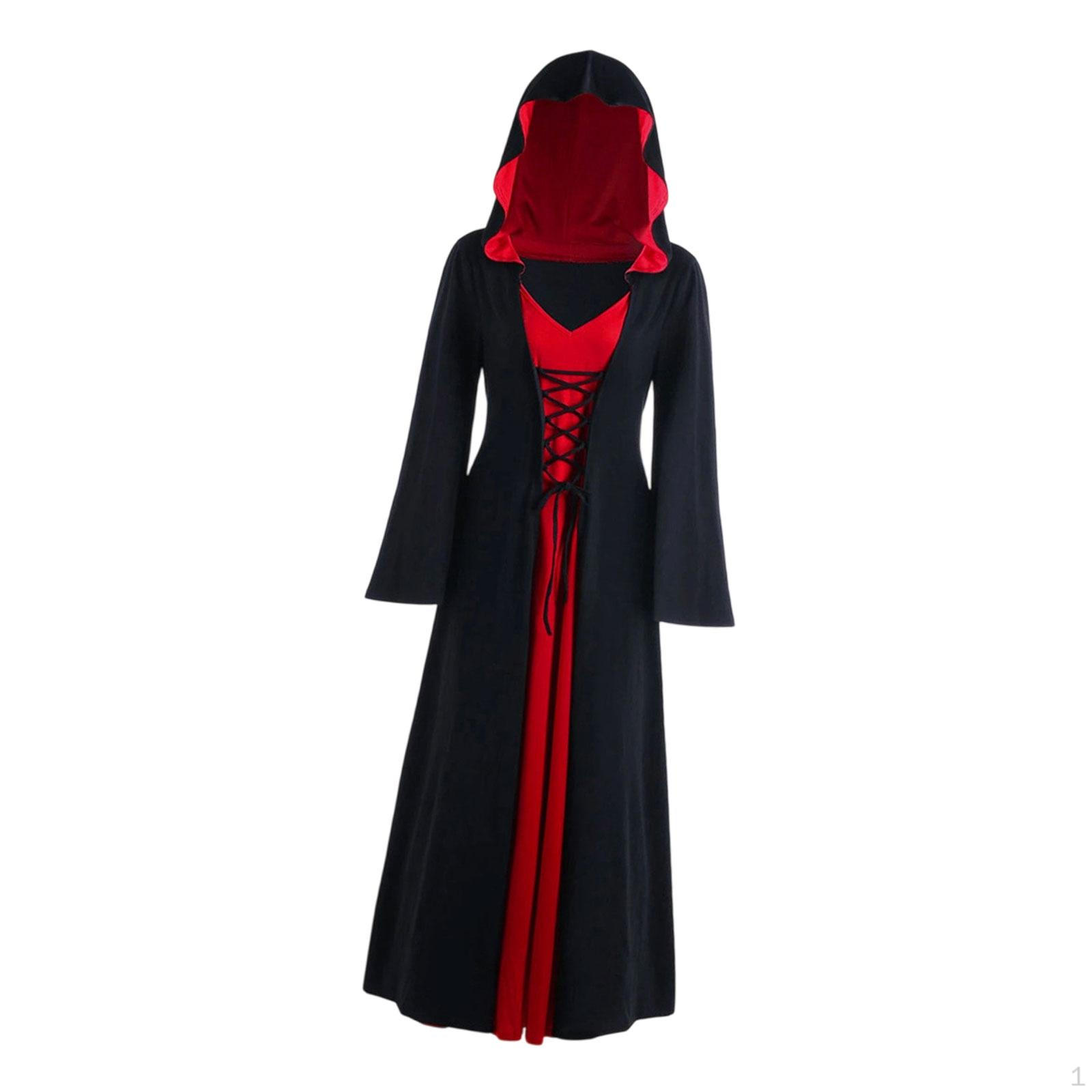 

Halloween Witch Costume Cosplay for Masquerades Festival Themed Parties S