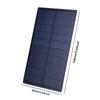1.5W 5V Solar Panel Kit Phone Power Bank Mini Solar Charging Panel Photovoltaic Cells for 3.6-5V Tablet Panel Solar /Lights