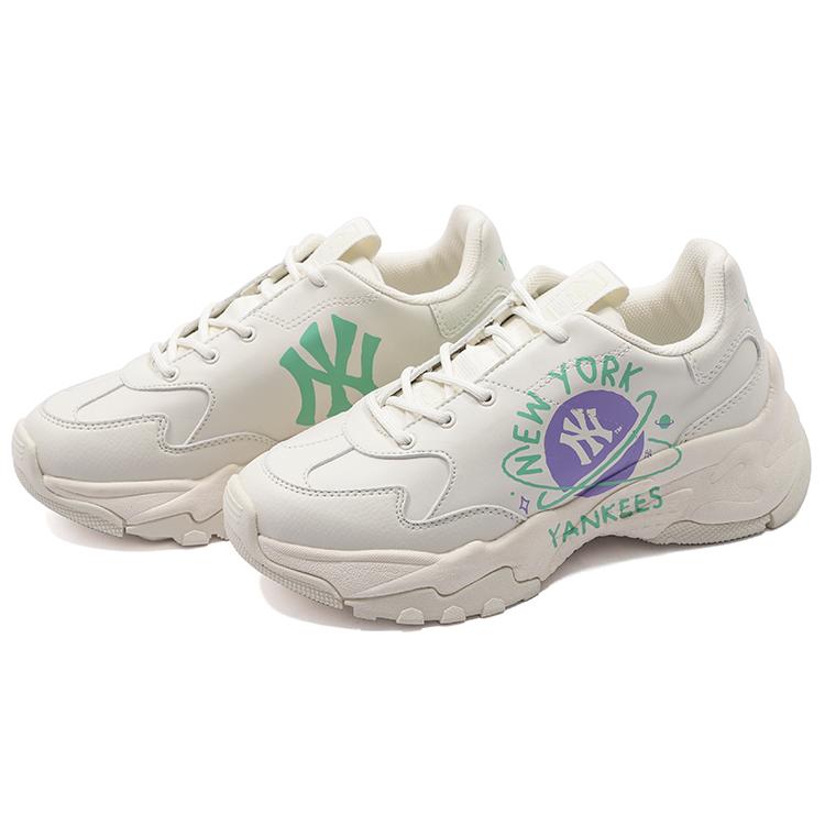 MLB Big Ball Chunky Planet Artificial Leather Cushioning Slip Resistant Abrasion Resistant Low top Chunky Sneakers (Unisex) Chunky Sneakers