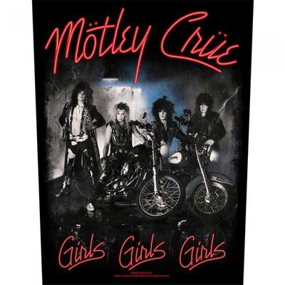 Motley Crue Girls Girls Girls Patch